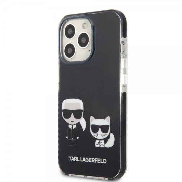 Karl Lagerfeld iPhone 13 Pro Skal Karl & Choupette Svart