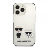Karl Lagerfeld iPhone 13 Pro Skal Karl & Choupette Vit