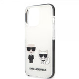 Karl Lagerfeld iPhone 13 Pro Skal Karl & Choupette Vit