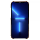 Krusell iPhone 13 Pro Skal Leather CardCover Cognac Brown