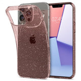 Spigen iPhone 13 Pro Skal Liquid Crystal Glitter Rose Quartz