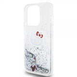 Hello Kitty iPhone 13 Pro Skal Liquid Glitter Translucent