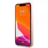 Lacoste iPhone 13 Pro Skal Liquid Silicone Glossy Logo Rosa