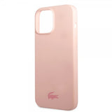 Lacoste iPhone 13 Pro Skal Liquid Silicone Glossy Logo Rosa