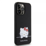 Hello Kitty iPhone 13 Pro Skal Liquid Silicone Svart