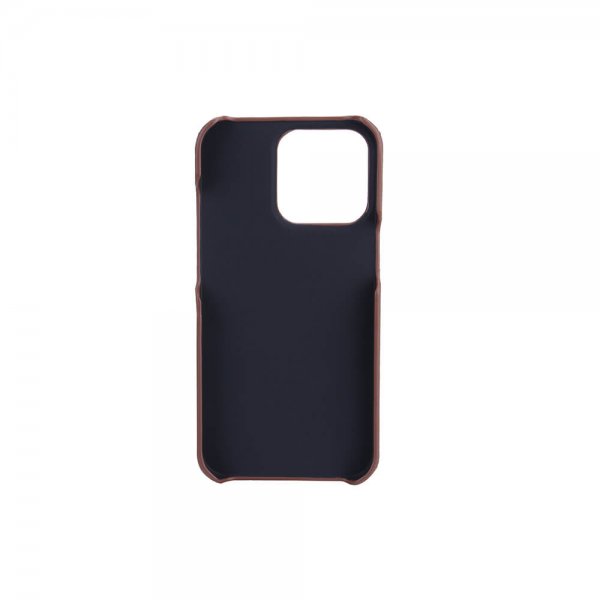 Onsala iPhone 13 Pro Skal med ett Kortfack Brun