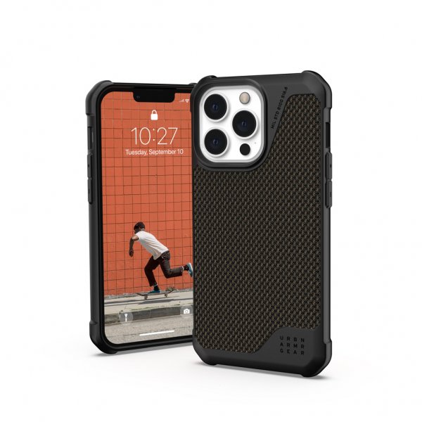 Urban Armor Gear (UAG) iPhone 13 Pro Skal Metropolis LT Kevlar Olive