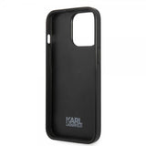 Karl Lagerfeld iPhone 13 Pro Skal Monogram Iconic Patch Svart