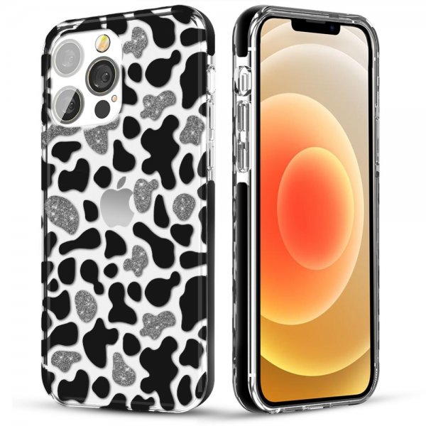 Kingxbar iPhone 13 Pro Skal Mönster Ko