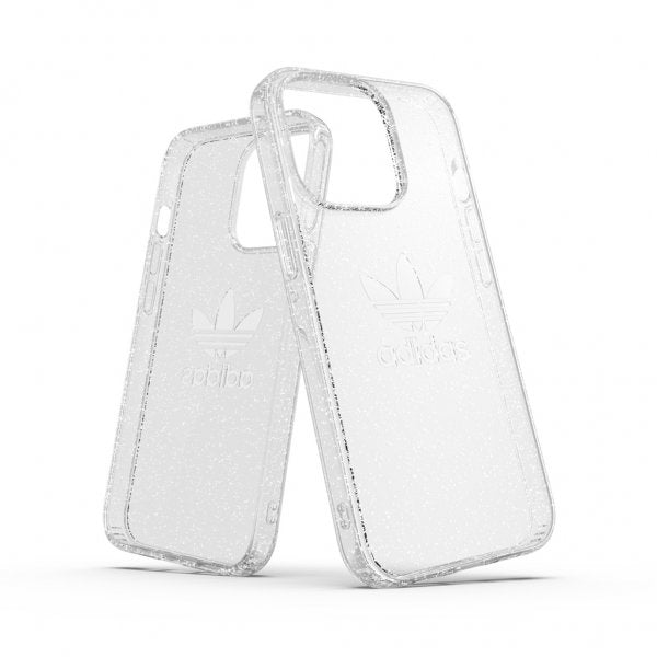 Adidas iPhone 13 Pro Skal Protective Clear Case Glitter Klar
