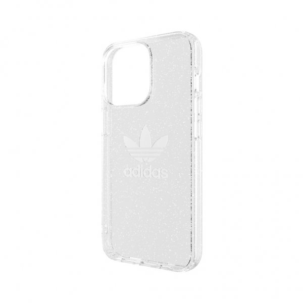 Adidas iPhone 13 Pro Skal Protective Clear Case Glitter Klar