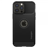 Spigen iPhone 13 Pro Skal Rugged Armor Matte Black