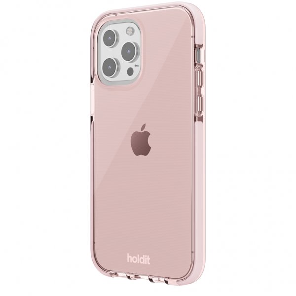 holdit iPhone 13 Pro Skal Seethru Blush Pink