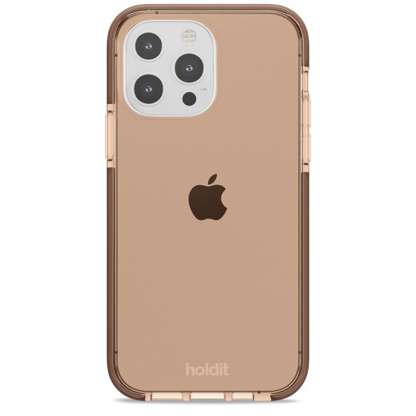 holdit iPhone 13 Pro Skal Seethru Dark Brown