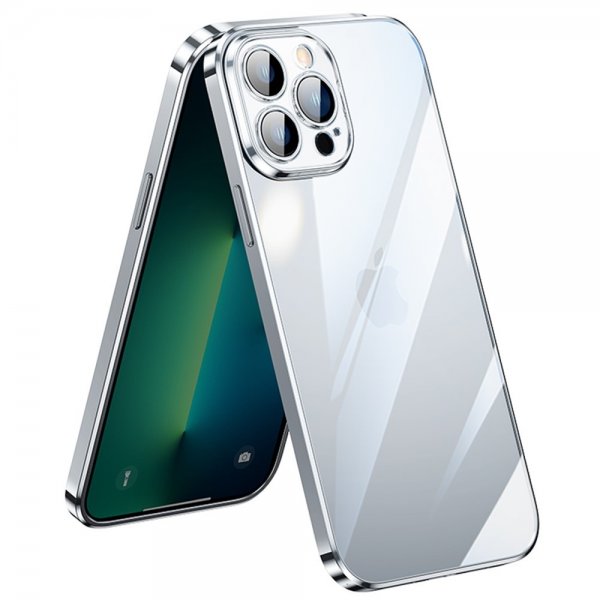 Sulada iPhone 13 Pro Skal Shield Eye Series Silver