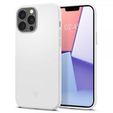 Spigen iPhone 13 Pro Skal Silicone Fit Vit