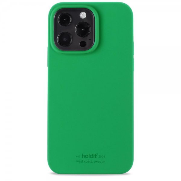 holdit iPhone 13 Pro Skal Silikon Grass Green