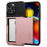Spigen iPhone 13 Pro Skal Slim Armor CS Roseguld