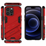 iPhone 13 Pro Skal Stativfunktion Röd