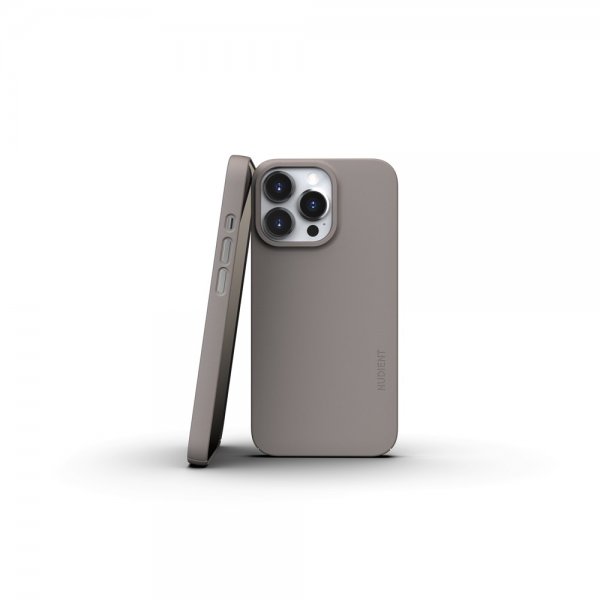 Nudient iPhone 13 Pro Skal Thin Case V3 MagSafe Clay Beige
