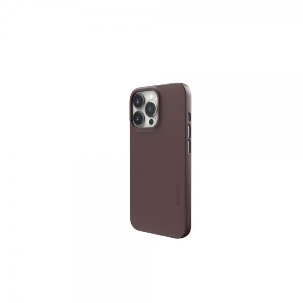 Nudient iPhone 13 Pro Skal Thin Case V3 MagSafe Sangria Red