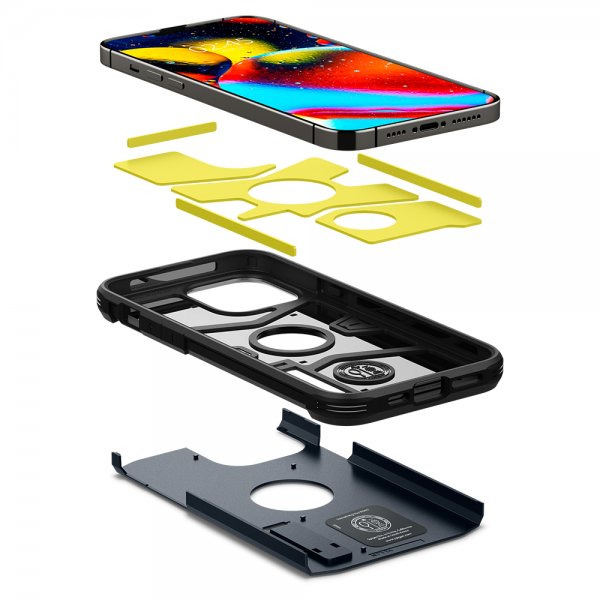 Spigen iPhone 13 Pro Skal Tough Armor Navy Blue