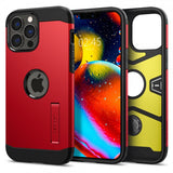 Spigen iPhone 13 Pro Skal Tough Armor Röd