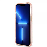 Guess iPhone 13 Pro Skal Translucent MagSafe Rosa