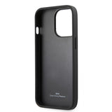 BMW iPhone 13 Pro Skal Triangle Pattern Svart