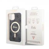 Guess iPhone 13 Skal 4G Pattern MagSafe Svart