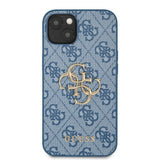 Guess iPhone 13 Skal Big Logo Blå