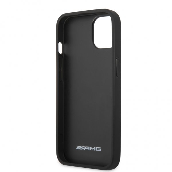 AMG iPhone 13 Skal Carbon Effect Stitching Svart