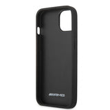 AMG iPhone 13 Skal Carbon Effect Stitching Svart