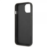 Guess iPhone 13 Skal Double Cardslot Metal Triangle Svart