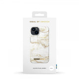 Ideal of Sweden iPhone 13 Skal Fashion Case Golden Pearl Marble