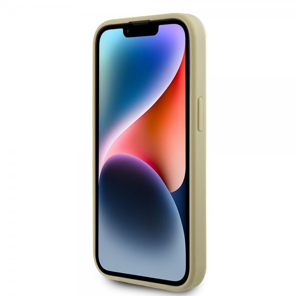 Guess iPhone 13 Skal Fixed Glitter Guld