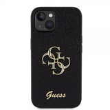 Guess iPhone 13 Skal Fixed Glitter Svart