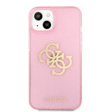 Guess iPhone 13 Skal Full Glitter Rosa