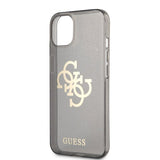 Guess iPhone 13 Skal Full Glitter Svart