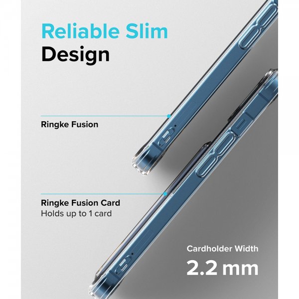 Ringke iPhone 13 Skal Fusion Card Clear