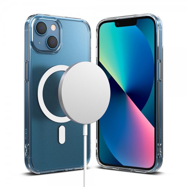Ringke iPhone 13 Skal Fusion Magnetic MagSafe Matte Clear