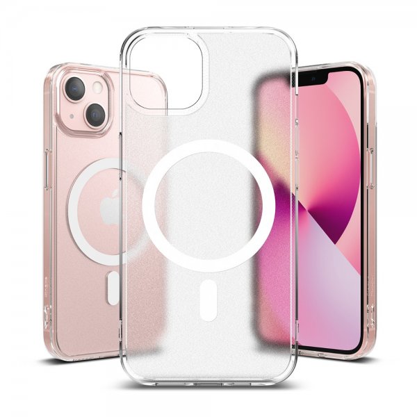 Ringke iPhone 13 Skal Fusion Magnetic MagSafe Matte Clear