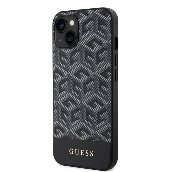 Guess iPhone 13 Skal G Cube MagSafe Svart