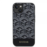 Guess iPhone 13 Skal G Cube MagSafe Svart