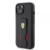 Ferrari iPhone 13 Skal Grip Stand Function Svart