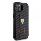 Ferrari iPhone 13 Skal Grip Stand Function Svart