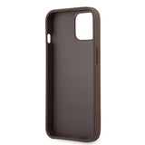 Guess iPhone 13 Skal Printed Stripe Brun