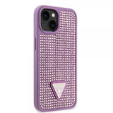 Guess iPhone 13 Skal Rhinestone Lila