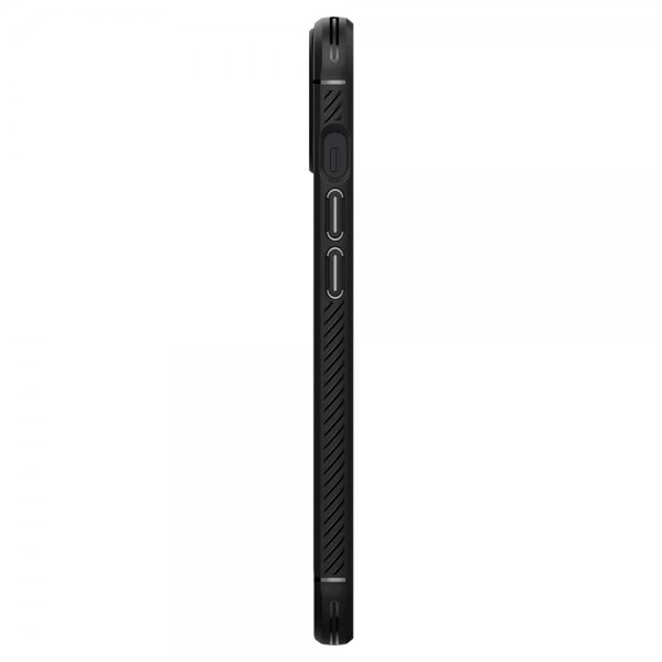 Spigen iPhone 13 Skal Rugged Armor Matte Black