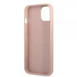 Guess iPhone 13 Skal Saffiano Double Cardslot Rosa